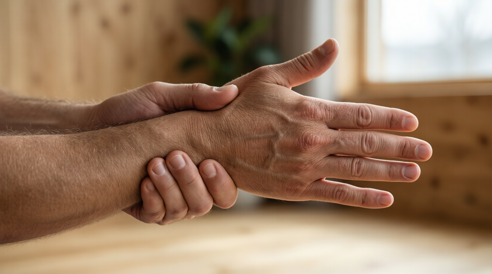 Exercício para mãos e punhos